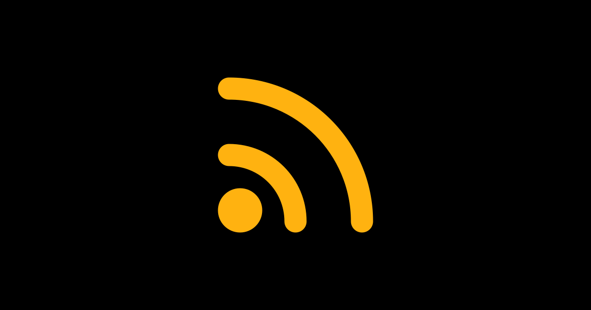 RSS feed icon
